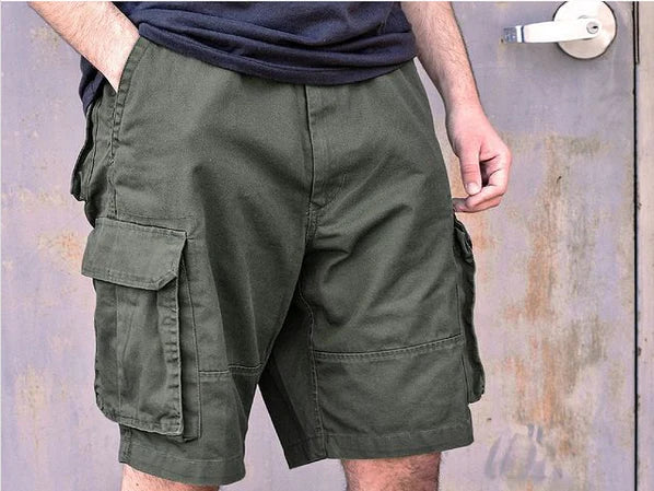 ROTHCO VINTAGE PARATROOPER CARGO SHORTS - OLIVE DRAB
