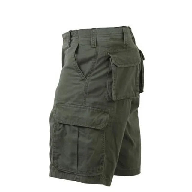 ROTHCO VINTAGE PARATROOPER CARGO SHORTS - OLIVE DRAB