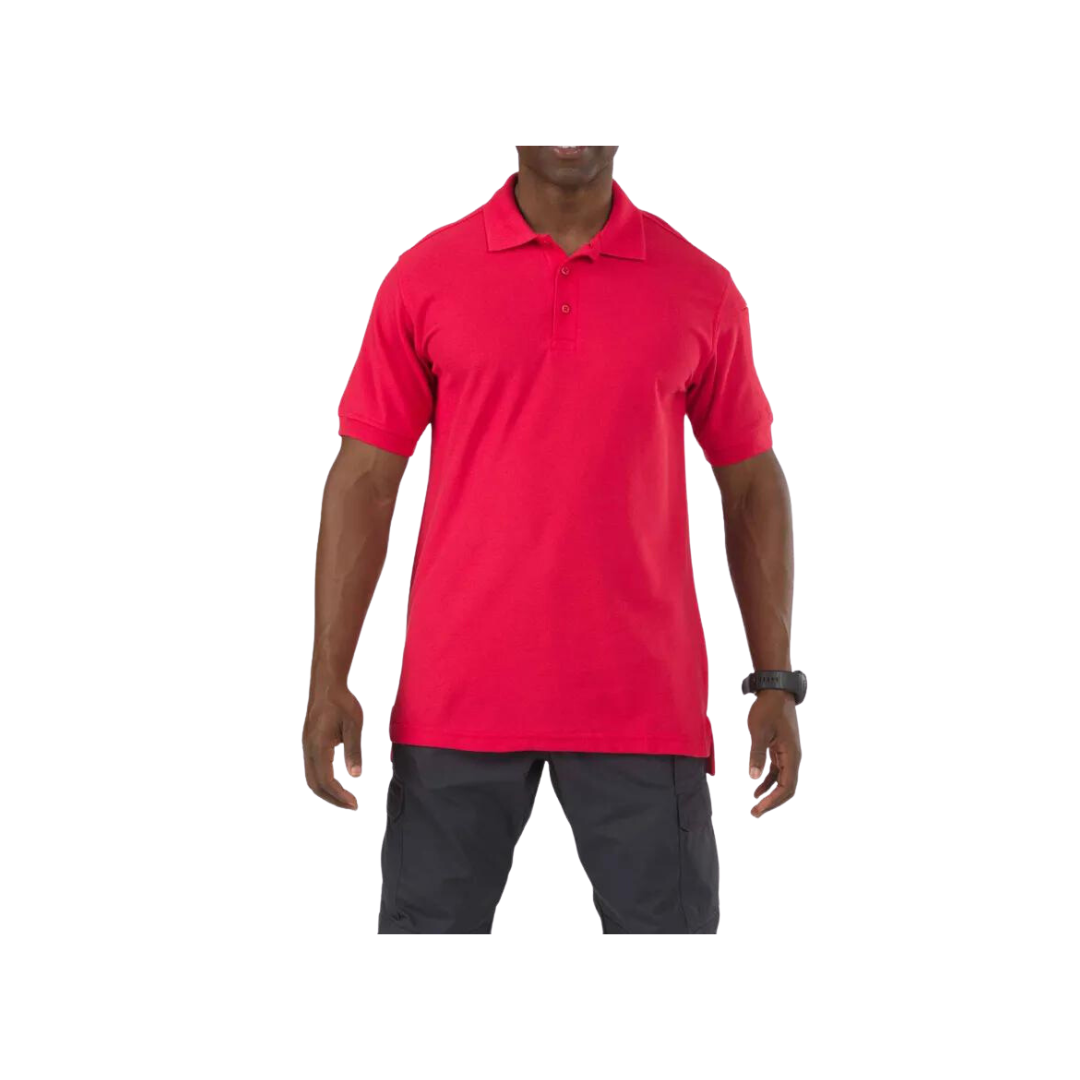 5.11 Short Sleeve Utility Polo - Red